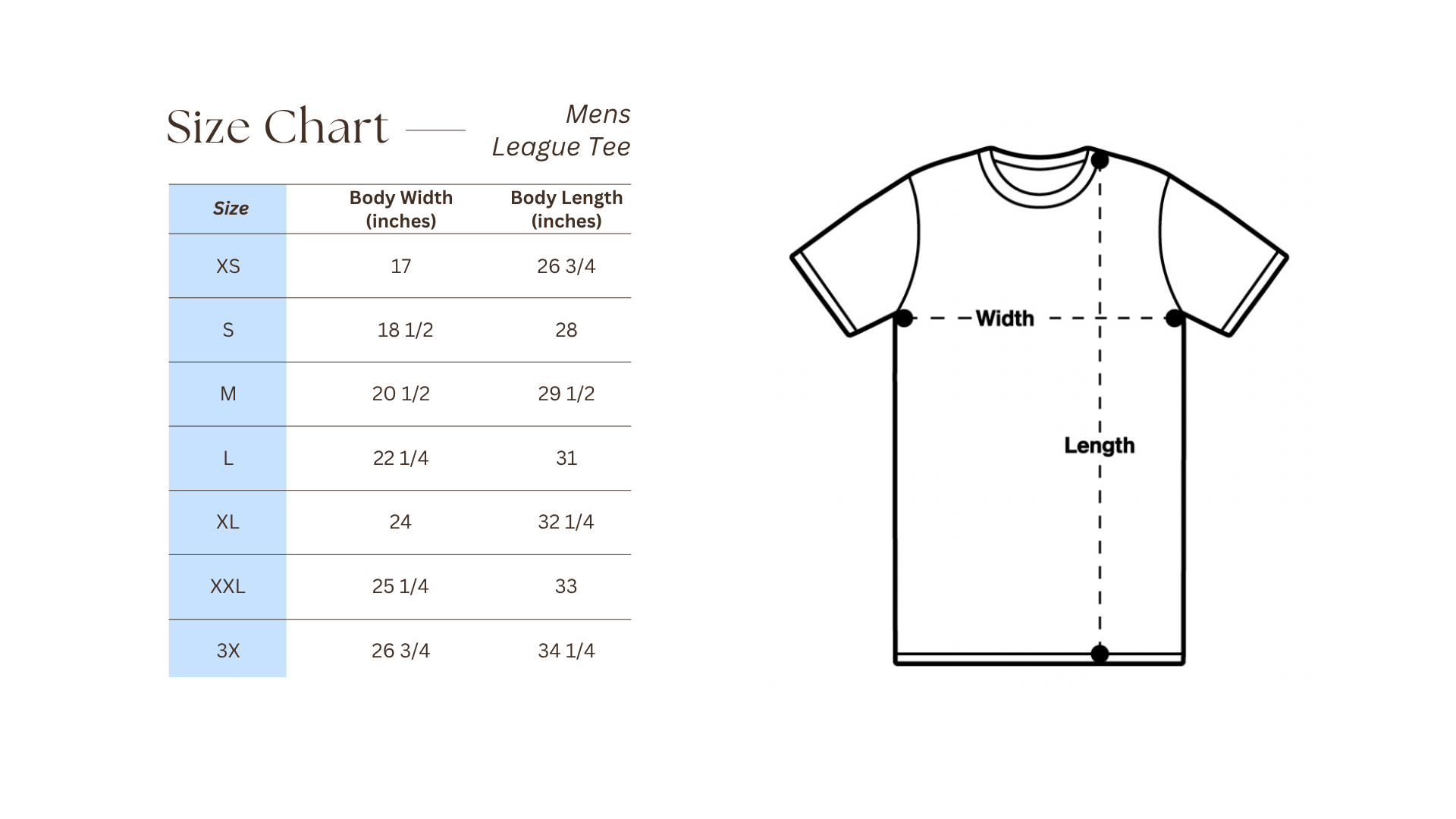 Men's League Tee